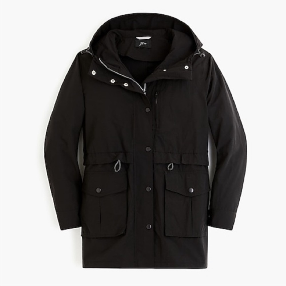 J. Crew Rain Jacket. size large